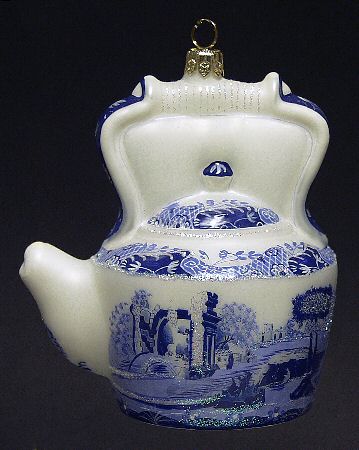 Blue Italian Ornament