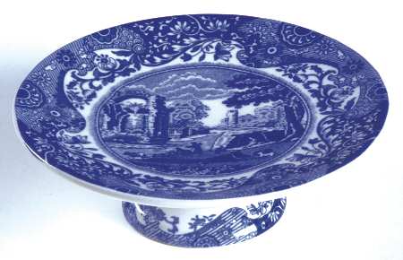 Blue Italian Mini Compote