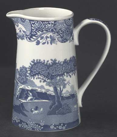 Blue Italian 48 Oz Windsor Jug