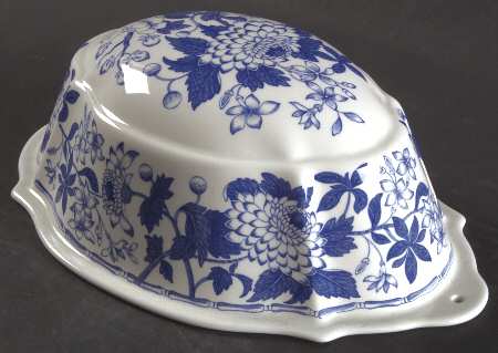 Blue Italian Jello Mold