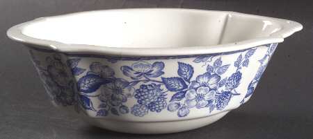 Blue Italian Jello Mold