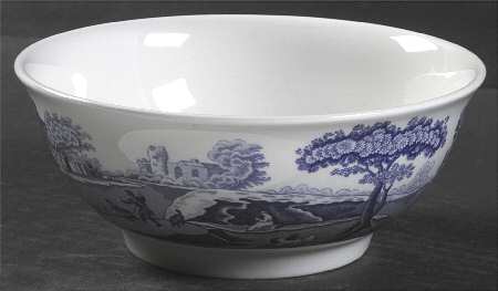 Blue Italian Noodle Bowl