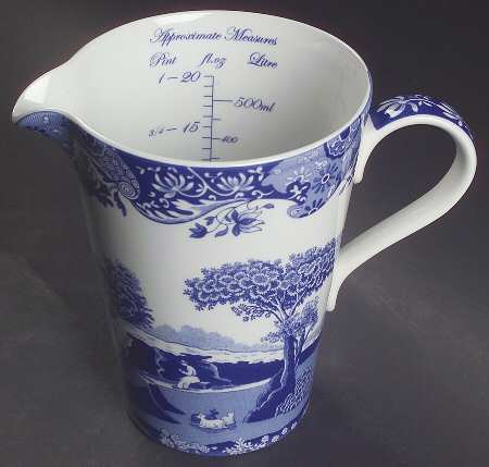 Blue Italian Measuring Cup