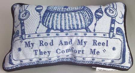 Blue Italian Mini Pillow