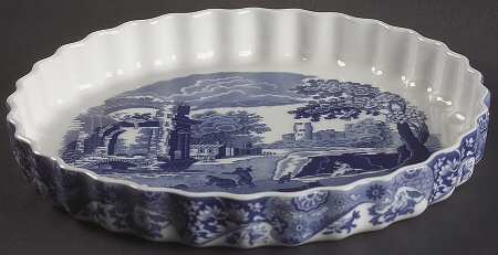 Blue Italian 10" Quiche