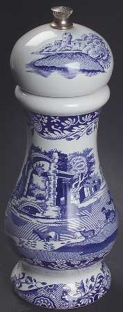 Blue Italian Salt Mill