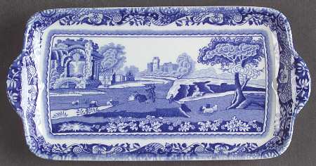 Blue Italian Miniature Tray