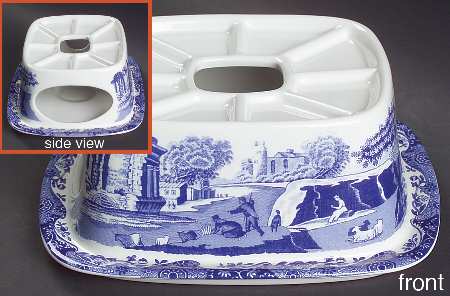 Blue Italian Warmer Stand  (For Tea Pot)