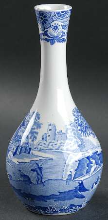 Blue Italian 7" Colleen Vase