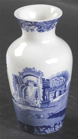 Blue Italian Miniature Bud Vase