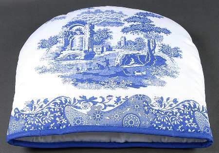 Blue Italian Cloth Tea Cosy