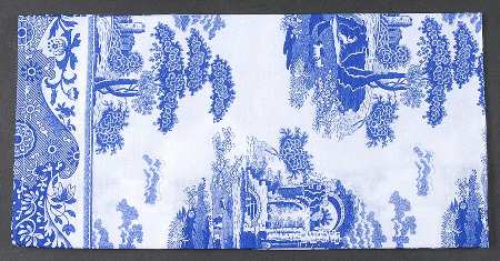 Blue Italian 29" X 18" Tea Towel