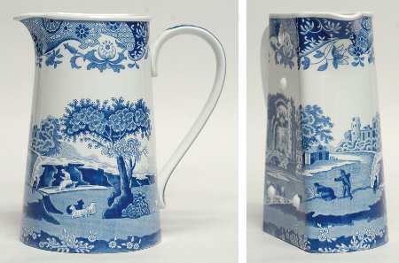 Blue Italian Wall/Hanging Vase