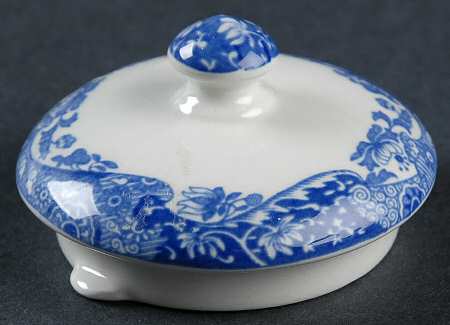 Blue Italian Lid for Miniature Kettle