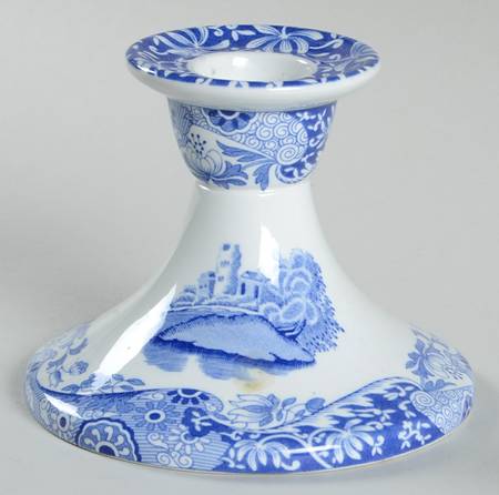 Blue Italian 3" Candlestick