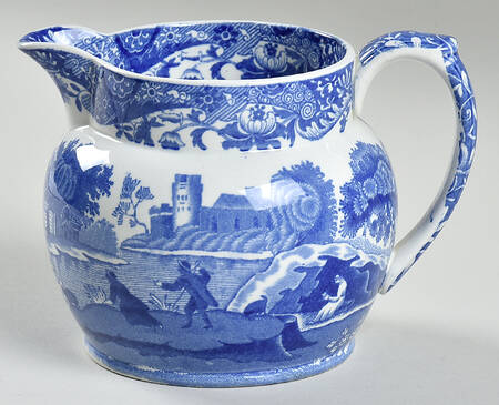 Blue Italian (Older) 12 Oz Jug