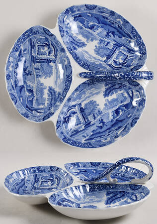 Blue Italian (Older) 3-Part Relish