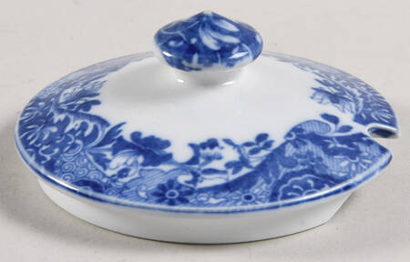 Blue Italian (Older) Lid for Mustard Jar