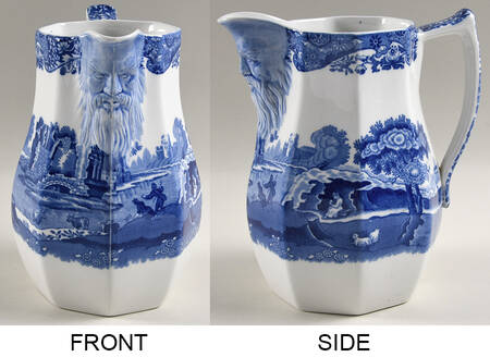 Blue Italian (Older) 40 Oz Pitcher