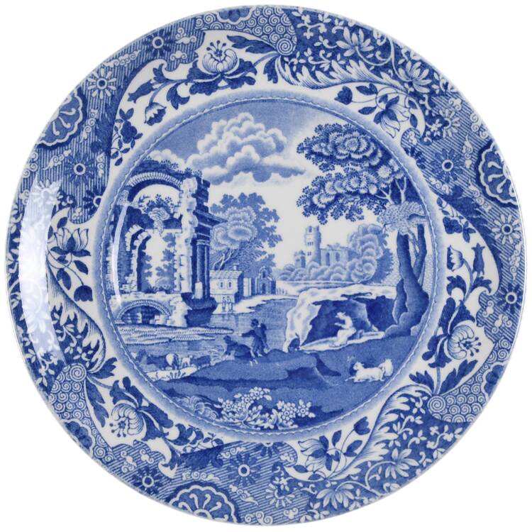 Blue Italian (Older) Saucer for Cream Soup Bowl