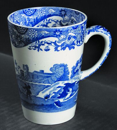 Blue Italian (Older) Beaker (English Mug)