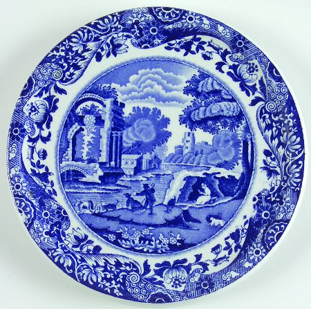 Blue Italian (Older) Tea Tile