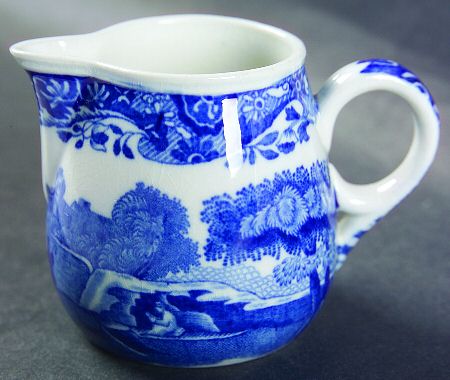 Blue Italian (Older) Individual Creamer