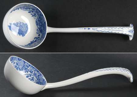 Blue Italian (Older) Tureen Ladle