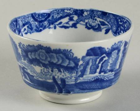 Blue Italian (Older) Individual Open Sugar Bowl