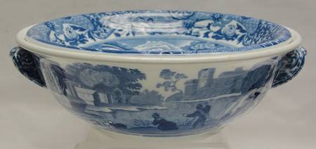 Blue Italian (Older) Drainer & Bowl Set