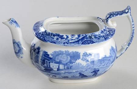 Blue Italian (Older) Mini Teapot No Lid