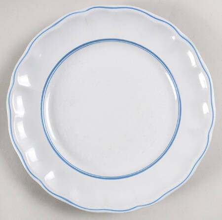 Blue Marlborough Luncheon Plate