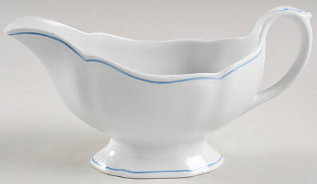 Blue Marlborough Gravy Boat
