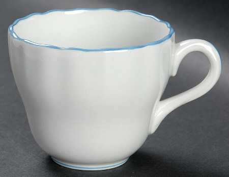 Blue Marlborough Flat Cup