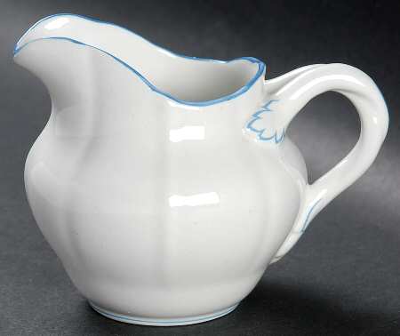 Blue Marlborough Creamer