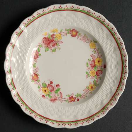 Blue Rambler Bread & Butter Plate