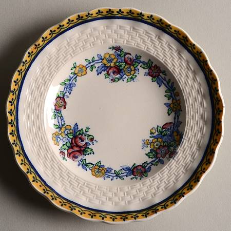 Blue Rambler Bread & Butter Plate