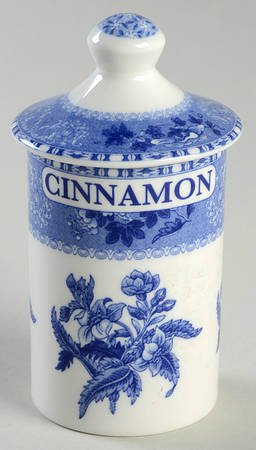 Blue Room Collection Spice Jar Set Individual Jar & Lid