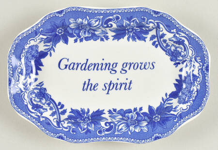 Blue Room Collection Miniature Oval Serving Platter by Spode