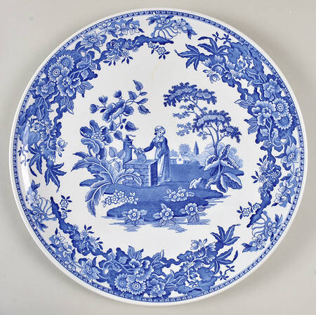 Blue Room Collection 12" Pizza Plate