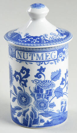 Blue Room Collection Spice Jar Set Individual Jar & Lid