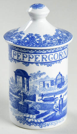 Blue Room Collection Spice Jar Set Individual Jar & Lid