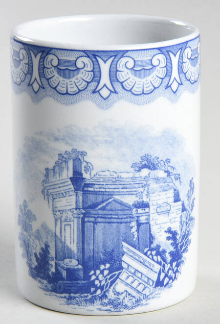 Blue Room Collection Spice Jar Set Individual Jar No Lid