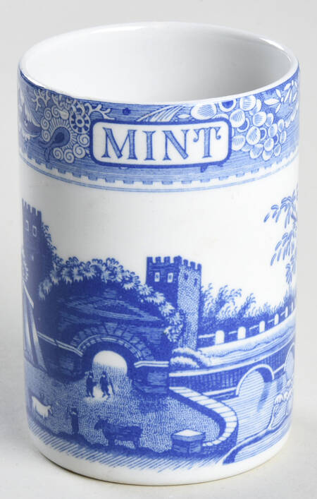 Blue Room Collection Spice Jar Set Individual Jar No Lid