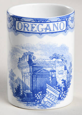 Blue Room Collection Spice Jar Set Individual Jar No Lid