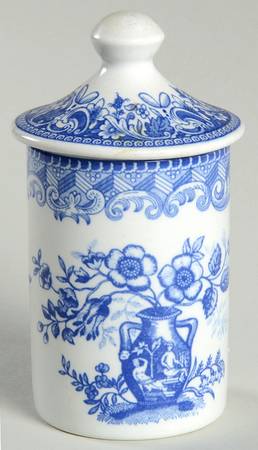 Blue Room Collection Spice Jar Set Individual Jar & Lid