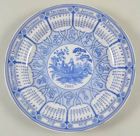 Blue Room Collection 2001 Collector Plate