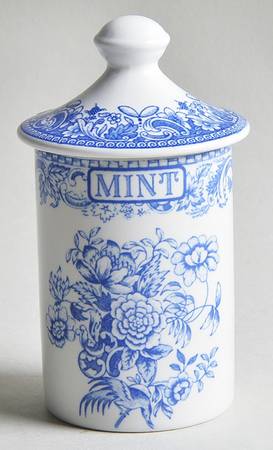 Blue Room Collection Spice Jar Set Individual Jar & Lid