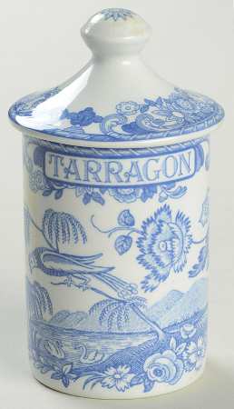Blue Room Collection Spice Jar Set Individual Jar & Lid
