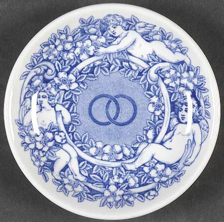 Blue Room Collection Bomboniere (Coupe Plate)
